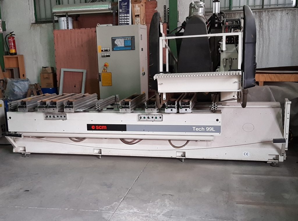 Centro mecanizado madera usado SCM TECH99L CNC